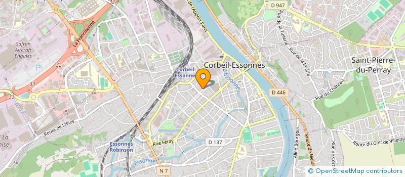 localisation de l'entreprise MONSIEUR MEDY CHABRERIE à CORBEIL-ESSONNES