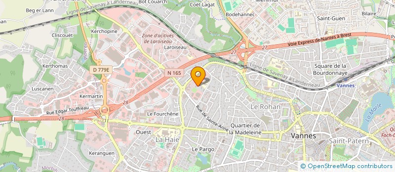 localisation de l'entreprise MONSIEUR MEDY MARTIAUX à VANNES