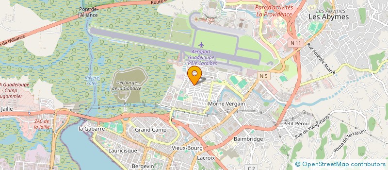 localisation de l'entreprise MONSIEUR MEDY VINGADAPATY à LES ABYMES