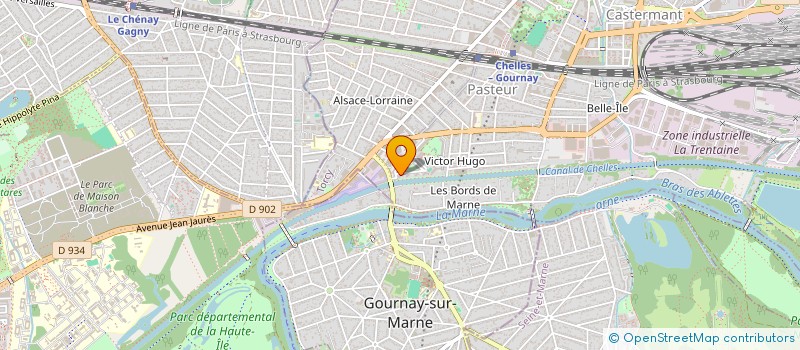 localisation de l'entreprise MONSIEUR MEENADCHI YOGARAJ  CHELLES