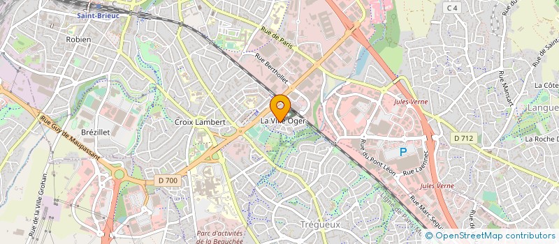 localisation de l'entreprise MONSIEUR MEFTAH BADRANI à SAINT-BRIEUC
