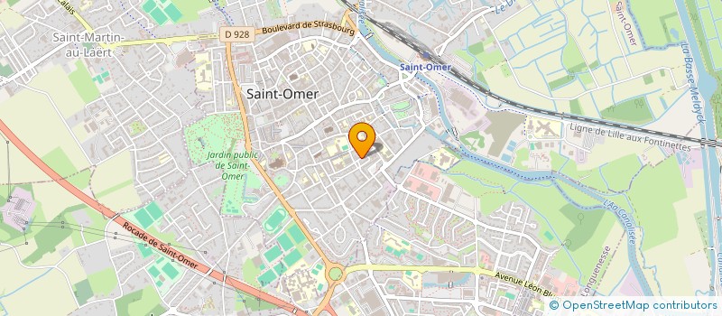 localisation de l'entreprise MONSIEUR MEFTAH BERCHECH  SAINT-OMER