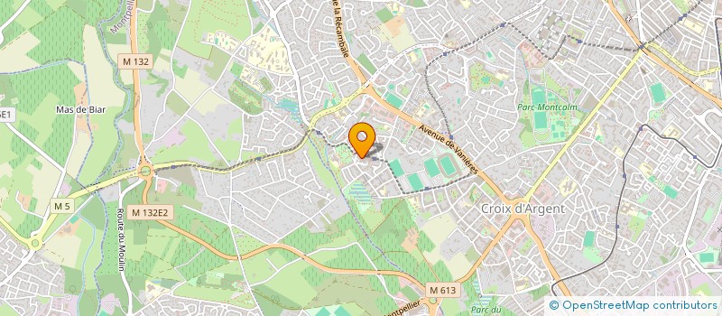 localisation de l'entreprise MONSIEUR MEFTAN KOUADRIA à MONTPELLIER