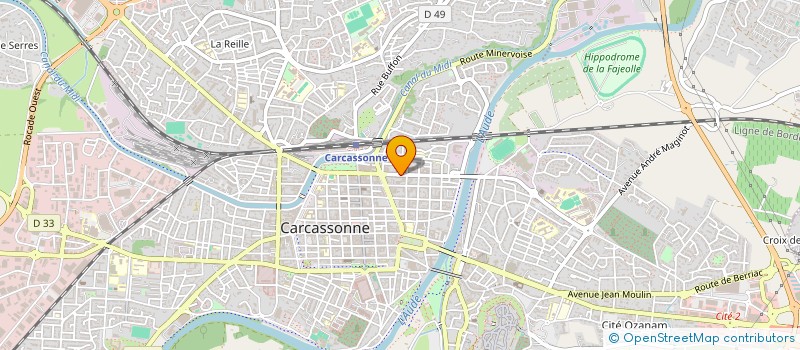 localisation de l'entreprise MONSIEUR MEFTEH LATROCH à CARCASSONNE