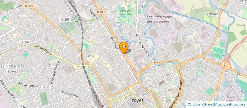 localisation de l'entreprise MONSIEUR MEHAN SAFI  TROYES