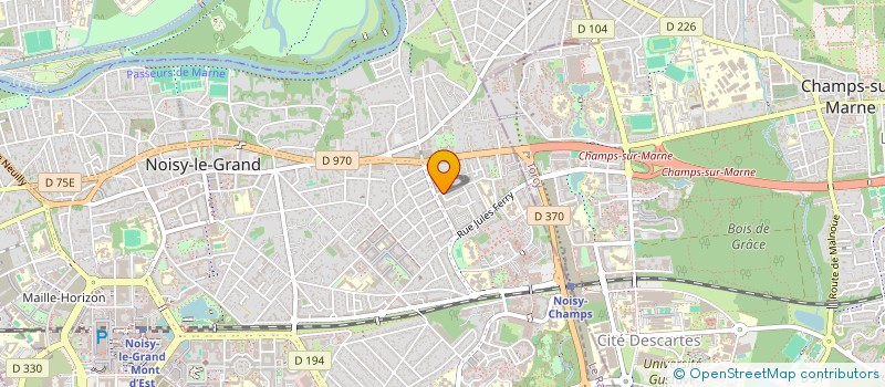 localisation de l'entreprise MONSIEUR MEHANA FARAH  NOISY-LE-GRAND