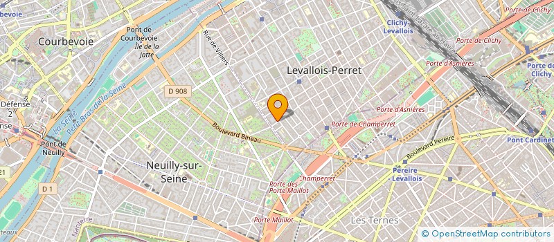 localisation de l'entreprise MONSIEUR MEHAND AICHOUN à LEVALLOIS-PERRET