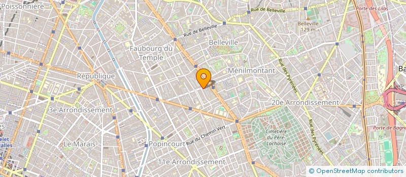 localisation de l'entreprise MONSIEUR MEHAND SENANE à PARIS