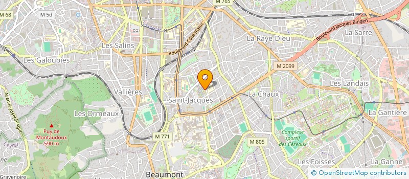localisation de l'entreprise MONSIEUR MEHDI AAROU à CLERMONT-FERRAND