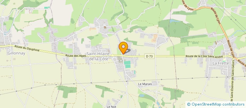 localisation de l'entreprise MONSIEUR MEHDI ABDALLAG  SAINT-HILAIRE-DE-LA-COTE