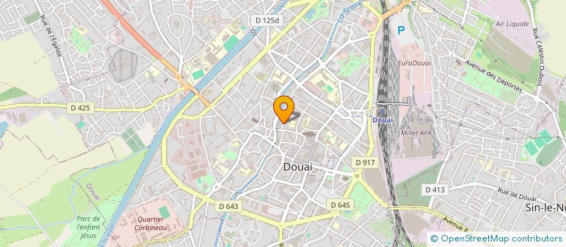 localisation de l'entreprise MONSIEUR MEHDI ABDALLAH à DOUAI