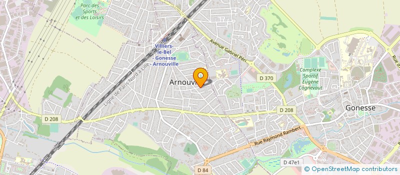 localisation de l'entreprise MONSIEUR MEHDI ABDAT  ARNOUVILLE