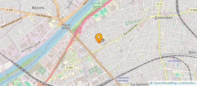 localisation de l'entreprise MONSIEUR MEHDI ABDLHADI à COLOMBES