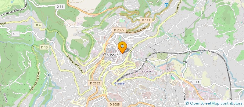 localisation de l'entreprise MONSIEUR MEHDI ABIDI  GRASSE