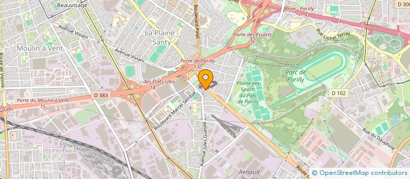 localisation de l'entreprise MONSIEUR MEHDI ABOURICHE à VENISSIEUX