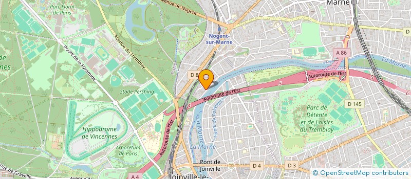 localisation de l'entreprise MONSIEUR MEHDI ACHIR  JOINVILLE-LE-PONT