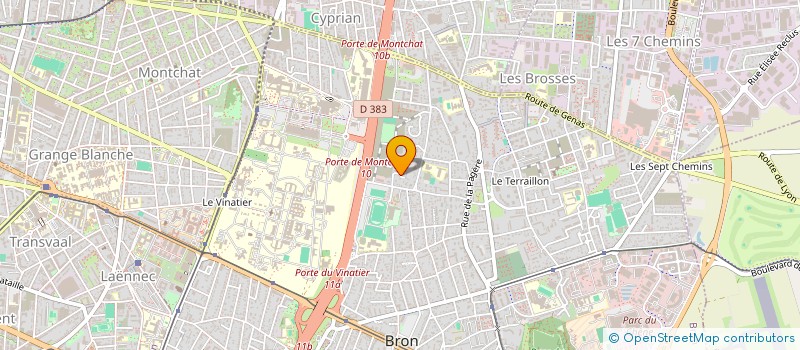localisation de l'entreprise MONSIEUR MEHDI ADJADJ à BRON