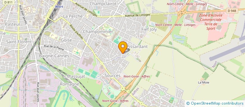 localisation de l'entreprise MONSIEUR MEHDI ADRAZI à NIORT