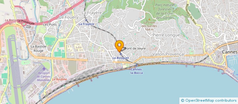 localisation de l'entreprise MONSIEUR MEHDI AIMEUR à CANNES
