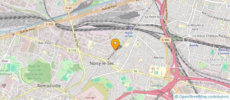 localisation de l'entreprise MONSIEUR MEHDI AIT EL MOUHOUB à NOISY-LE-SEC