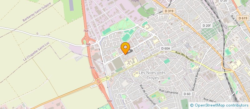 localisation de l'entreprise MONSIEUR MEHDI AKKIOUI à LA CHAPELLE-SAINT-LUC