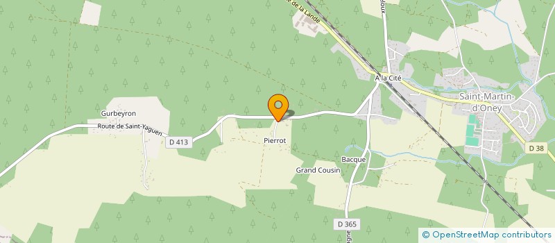 localisation de l'entreprise MONSIEUR MEHDI AKOUCHI  SAINT-MARTIN-D'ONEY