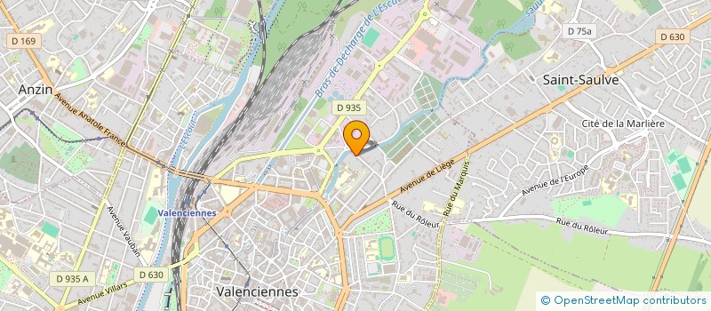 localisation de l'entreprise MONSIEUR MEHDI ALAMI BADISSI à VALENCIENNES