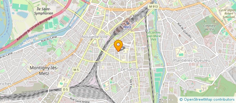 localisation de l'entreprise MONSIEUR MEHDI ALBENAS  METZ