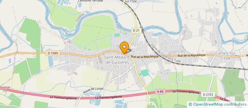 localisation de l'entreprise MONSIEUR MEHDI ALILOU  SAINT-MEDARD-DE-GUIZIERES