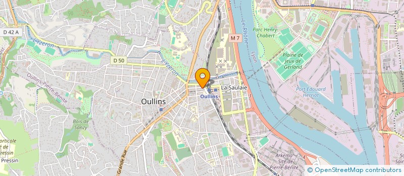 localisation de l'entreprise MONSIEUR MEHDI ALLAOUA  IRIGNY