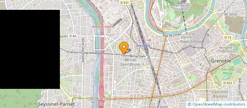 localisation de l'entreprise MONSIEUR MEHDI AMANZOU à GRENOBLE