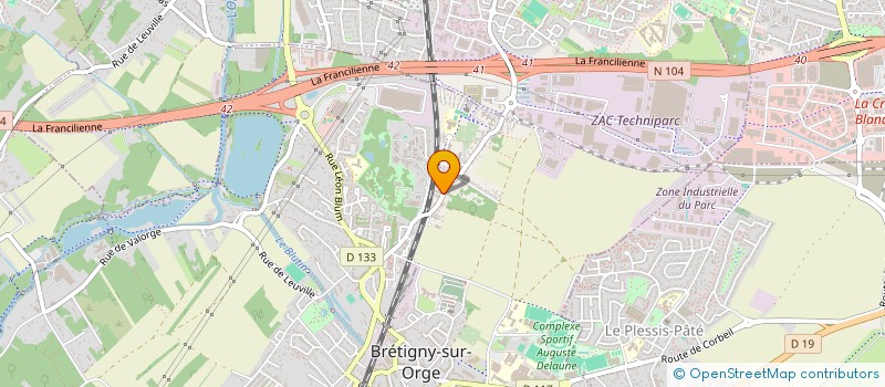 localisation de l'entreprise MONSIEUR MEHDI AMRANI à BRETIGNY-SUR-ORGE