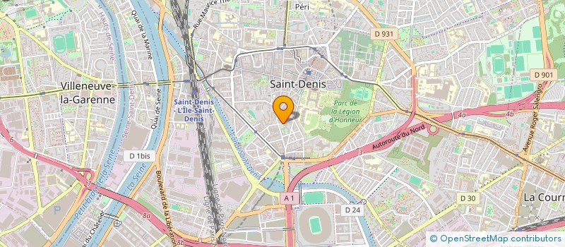 localisation de l'entreprise MONSIEUR MEHDI AMROUS à SAINT-DENIS