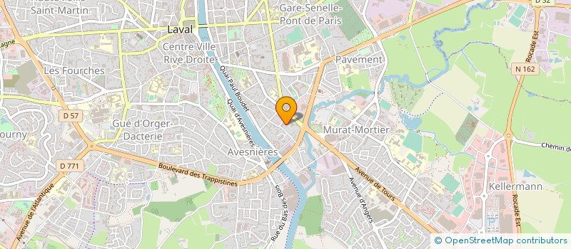 localisation de l'entreprise MONSIEUR MEHDI ANANE à LAVAL