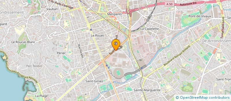 localisation de l'entreprise MONSIEUR MEHDI AOUF à MARSEILLE
