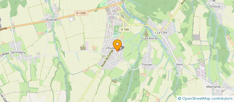 localisation de l'entreprise MONSIEUR MEHDI AOURAGH  VIRY