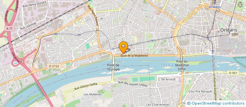 localisation de l'entreprise MONSIEUR MEHDI ARARI à ORLEANS