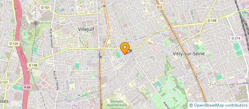 localisation de l'entreprise MONSIEUR MEHDI AYADI à VILLEJUIF