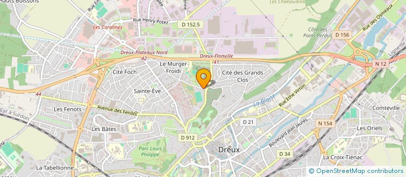 localisation de l'entreprise MONSIEUR MEHDI AZENKD à DREUX