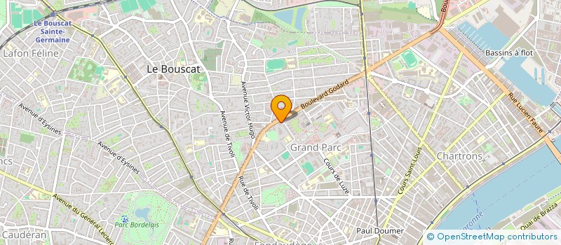 localisation de l'entreprise MONSIEUR MEHDI AZIZ  BORDEAUX