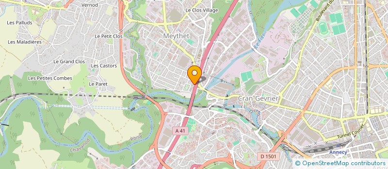 localisation de l'entreprise MONSIEUR MEHDI AZM à ANNECY