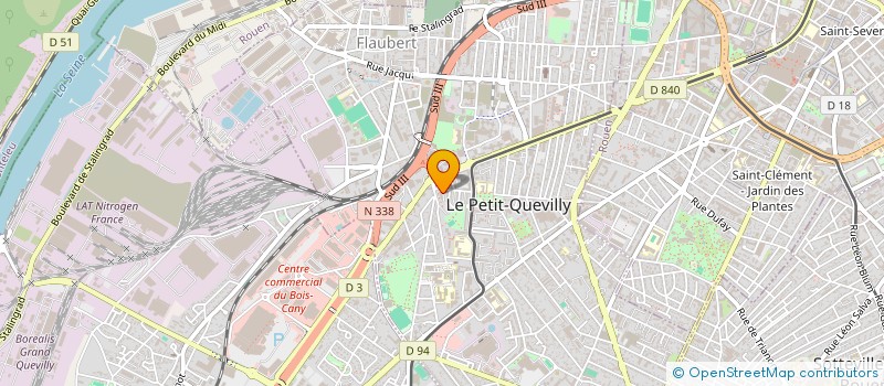 localisation de l'entreprise MONSIEUR MEHDI AZZOUNE à PETIT QUEVILLY (LE)