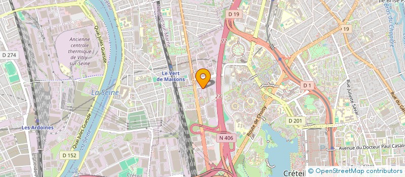 localisation de l'entreprise MONSIEUR MEHDI BAADACHE  CRETEIL