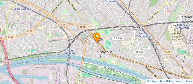localisation de l'entreprise MONSIEUR MEHDI BAKHTI  EPINAY-SUR-SEINE