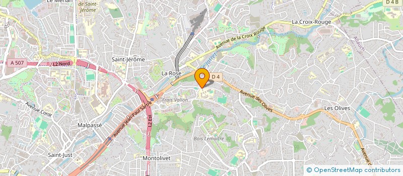 localisation de l'entreprise MONSIEUR MEHDI BALI à MARSEILLE