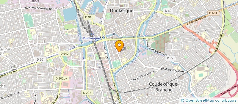 localisation de l'entreprise MONSIEUR MEHDI BAMOUSSA à DUNKERQUE