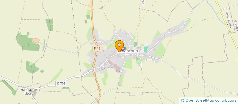 localisation de l'entreprise MONSIEUR MEHDI BANAOUAZ  SEBONCOURT