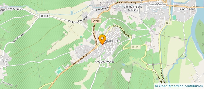 localisation de l'entreprise MONSIEUR MEHDI BARBOUCHE  SANCERRE