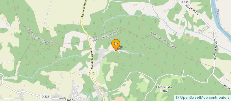 localisation de l'entreprise MONSIEUR MEHDI BAREIT  SAINT-MARTIN-DE-HINX