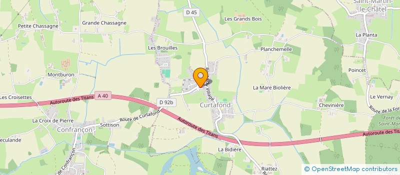 localisation de l'entreprise MONSIEUR MEHDI BARI  CURTAFOND